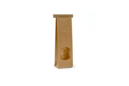Compostable Small T/T Paper Bag Kraft