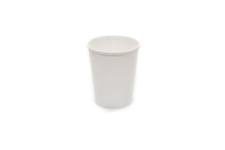 8oz Single Wall Paper Cup White