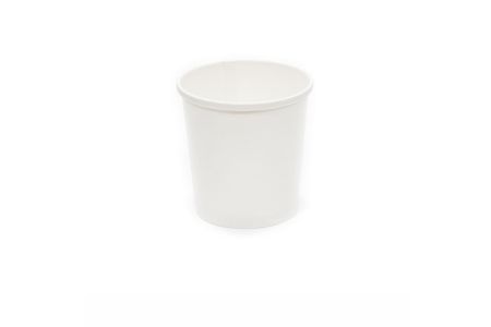 16oz Soup Container White