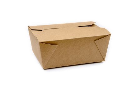 Takeaway Paperboard Food Boxes #5 Kraft
