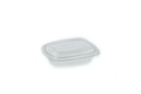 370ml RPET Rectangular Hinged Container