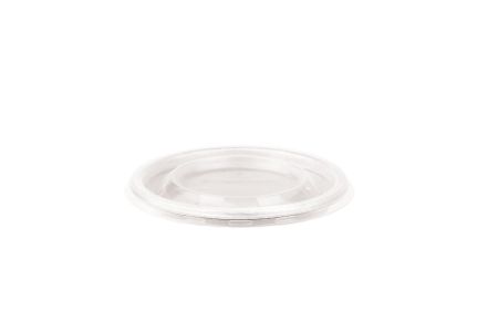 250/500ml PP Microwaveable Lids for Bagasse Round Container