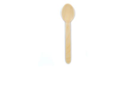 Biodegradable Wooden Spoon 160mm Natural