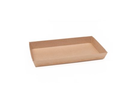 Sushi Paperboard Tray Size #9 Kraft - 700ml