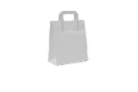 Medium SOS Paper Bag White