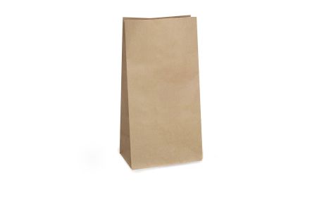 Large Grab Paper Bag Block Bottom  - No Handles