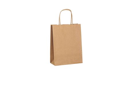 Large Twisted Handles Paper Bag Kraft