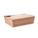 Compostable Paperboard Food Box Size #5 Generic Kraft