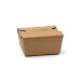 Compostable Paperboard Food Box Size #1 - 750ml - Kraft