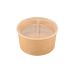 2 Compartment Insert for Round Paperboard Salad Bowl