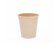 6oz Single Wall Bamboo Paper Cup Kraft