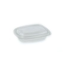 370ml RPET Rectangular Hinged Container
