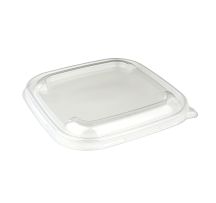 750/500ml RPET Lid for Bagasse Square Container